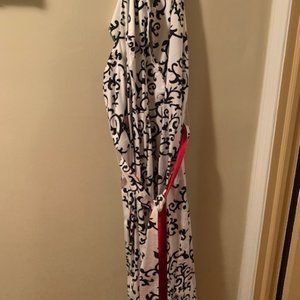 FINAL SALE!! Halter top buttoned front back out dress